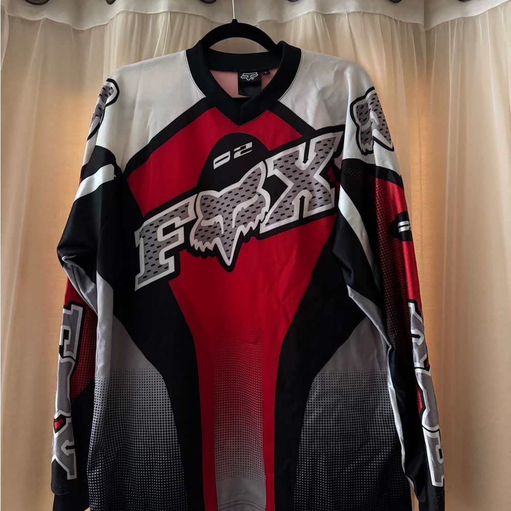 Fox Apparel Black and Pink Jersey